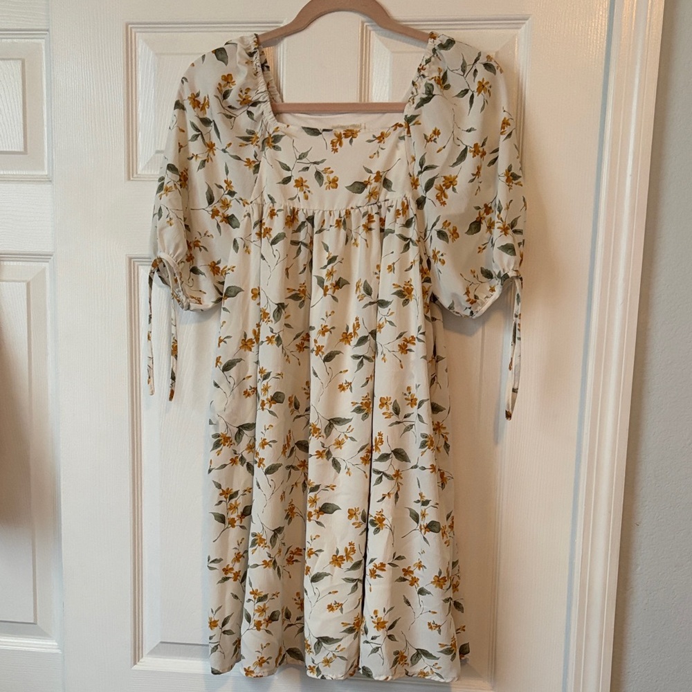 Chelsea & Violet Girls Babydoll Floral Dress sz XL